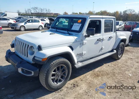 2021 Jeep Gladiator Overland 4X4 from USA, damaged, VIN 1C6HJTFG1ML538577